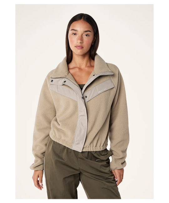 P.E Nation Shelter Sherpa Jacket (Oxford Tan)