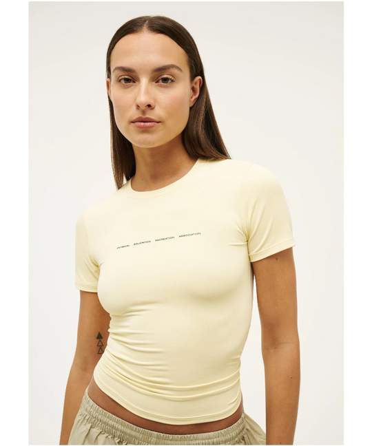 P.E Nation Foundation SS Tee (Butter)