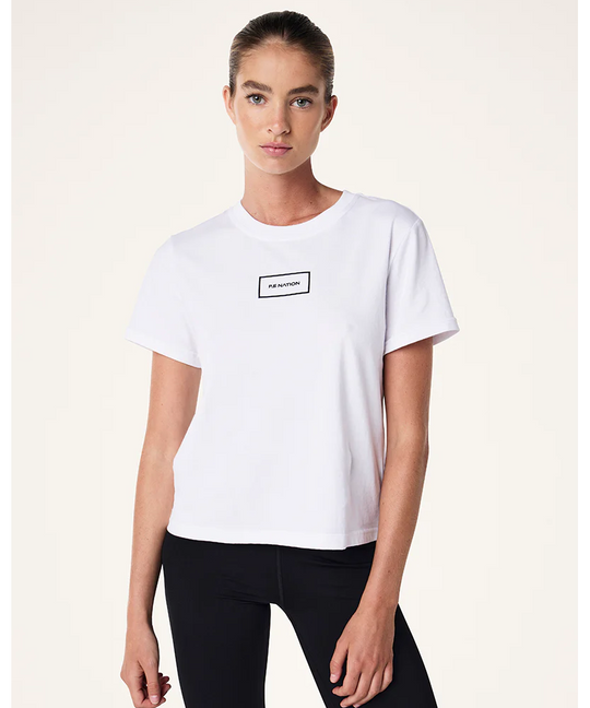 P.E Nation Kite Tee (Optic White)