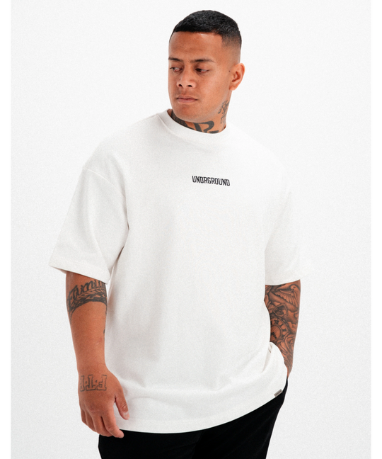UNDRGROUND Evidence Tee (White)