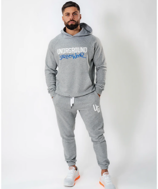 UNDRGROUND Graphic Hoodie (Grey)