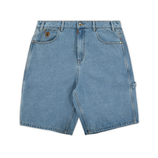 WNDRR Booster Denim Short  (Washed Blue)