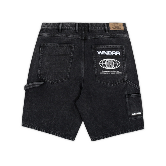 WNDRR Booster Denim Short (Black)