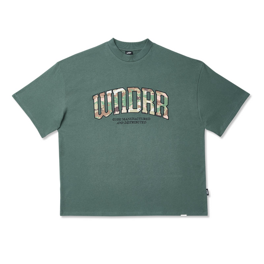 WNDRR Protocol Heavy Weight Tee (Dark Green)