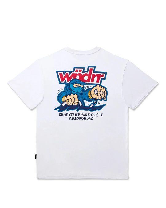 WNDRR Ripshift Box Tee (White)