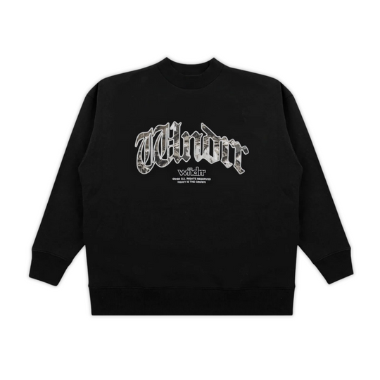 WNDRR Rogue Crew Sweat (Black)