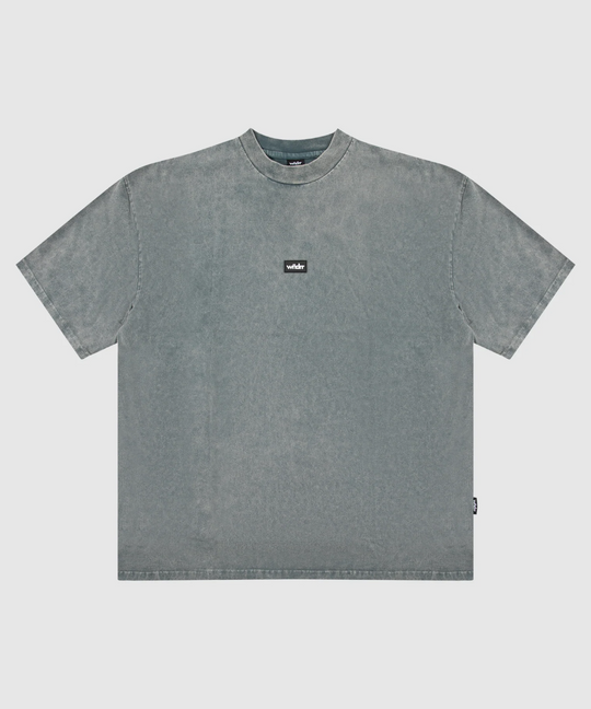 WNDRR Soho Club Tee (Washed Grey)