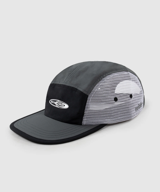 WNDRR Station 5 Panel Cap (Black/Grey)