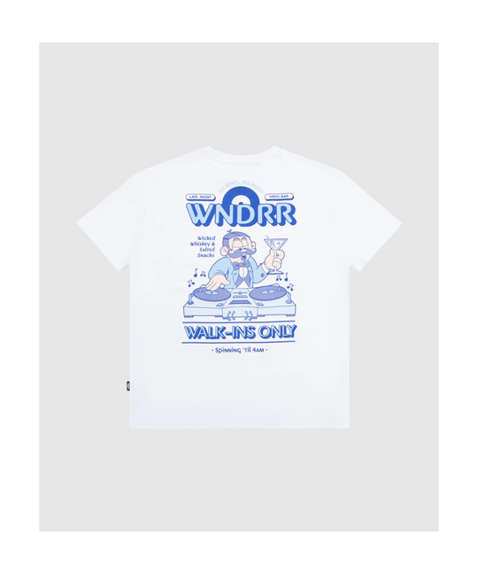 WNDRR Vinyl Bar Box Fit Tee (White)