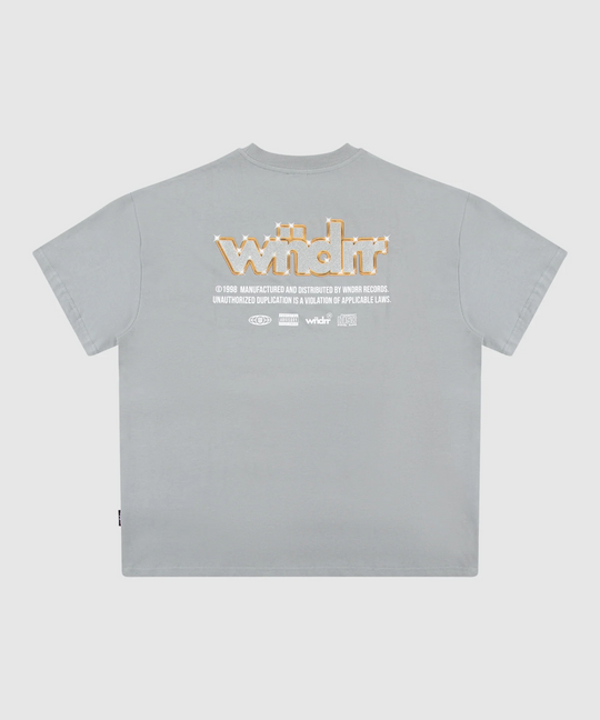WNDRR Violation Heave Weight Tee (Cement Grey)