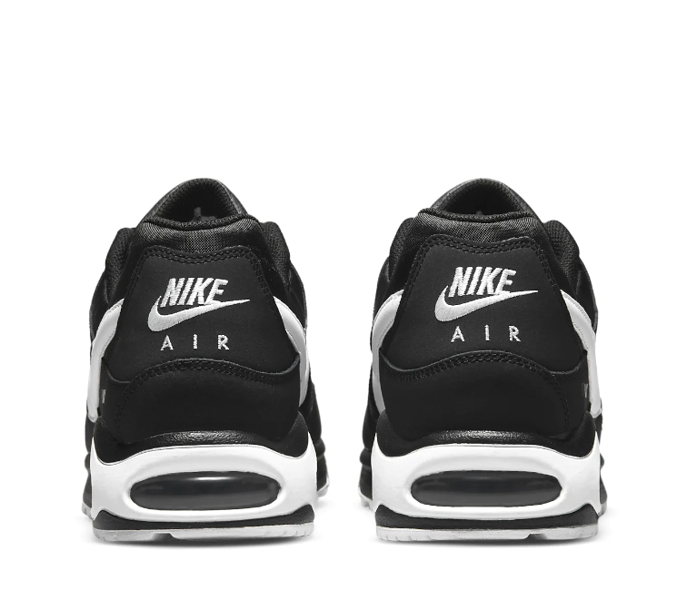 Men s Nike Air Max Command Black White ShoeGrab