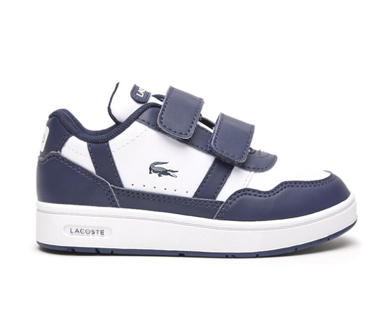 Toddlers Lacoste T-Clip 223 4 SUI (White/Navy)