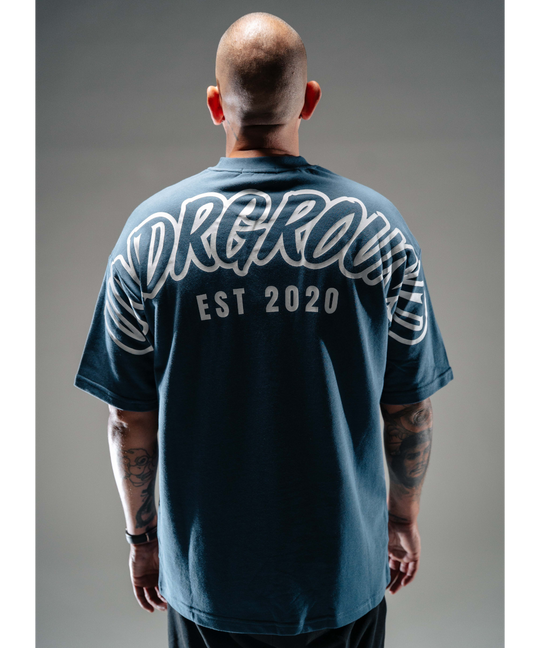 UNDRGROUND Hype Tee (Static Blue)