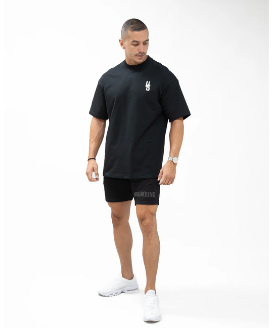UNDRGROUND Such Is Life Relaxed Fit Tee (Blk/Pink)