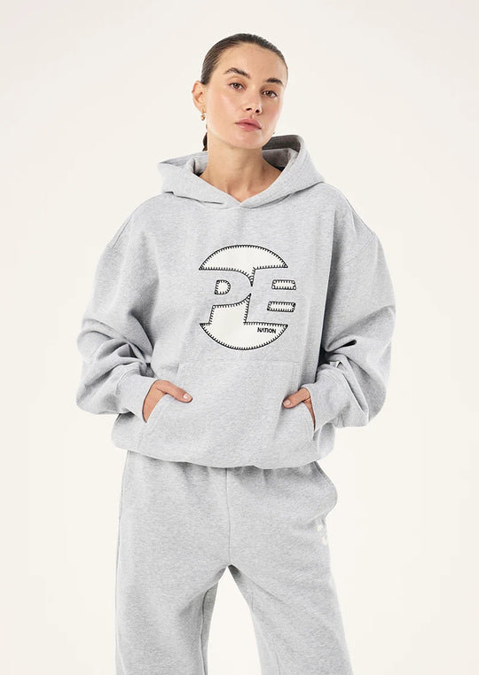 P.E Nation Voltage Hoodie (Mid Grey Marle)