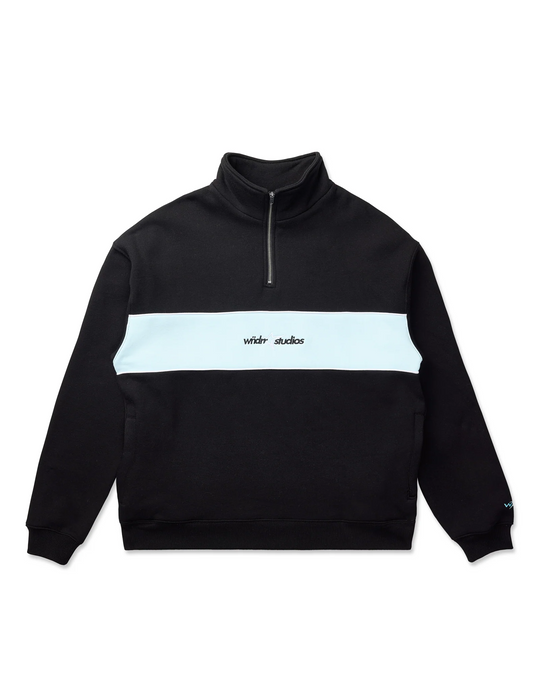 WNDRR Stxr 1/4 Zip Sweat (Black)