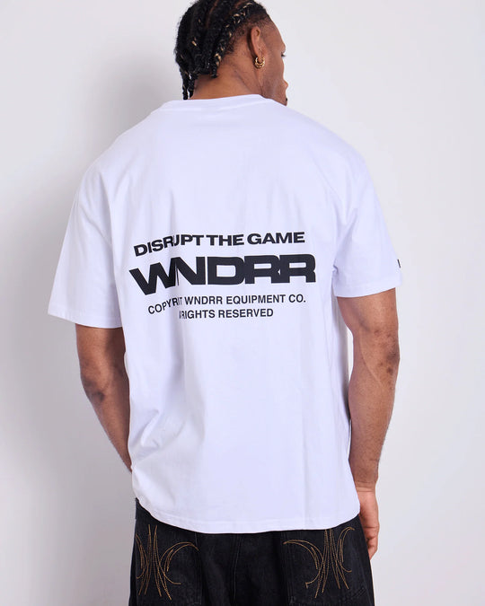 WNDRR Refrain Box Fit Tee (White)