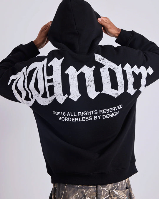 WNDRR Revival Hood Sweat (Black)