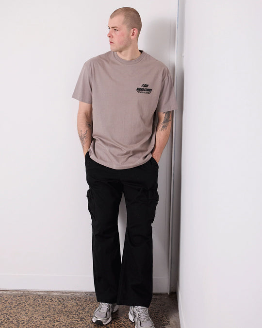 WNDRR Apex Box Fit Tee (Moon Grey)