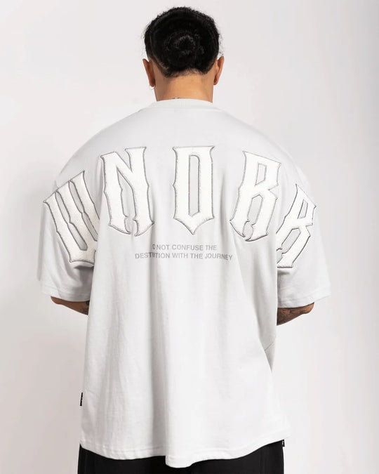 WNDRR Raider Heavy Weight Tee (Oyster)