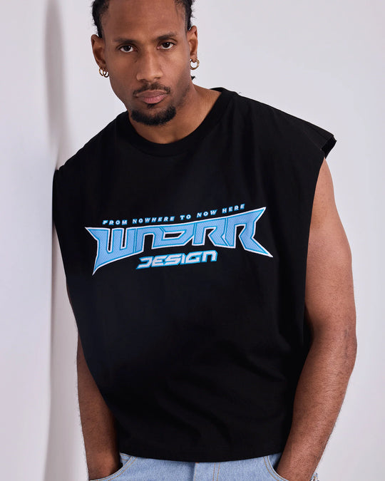WNDRR Pulse Muscle Tank (Black)