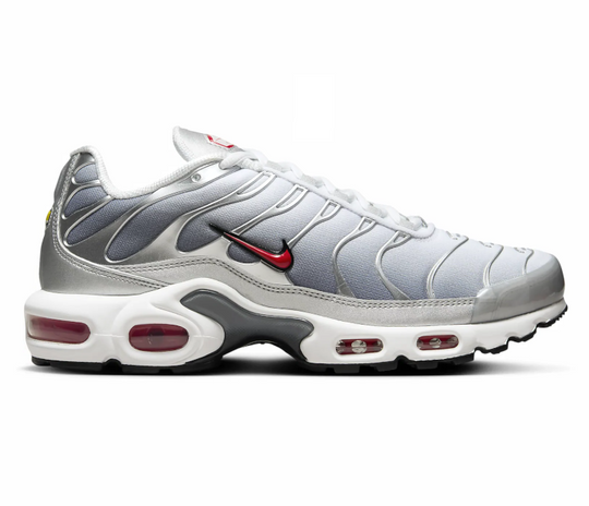 Women's Nike Air Max Plus TN (Silver/Red)