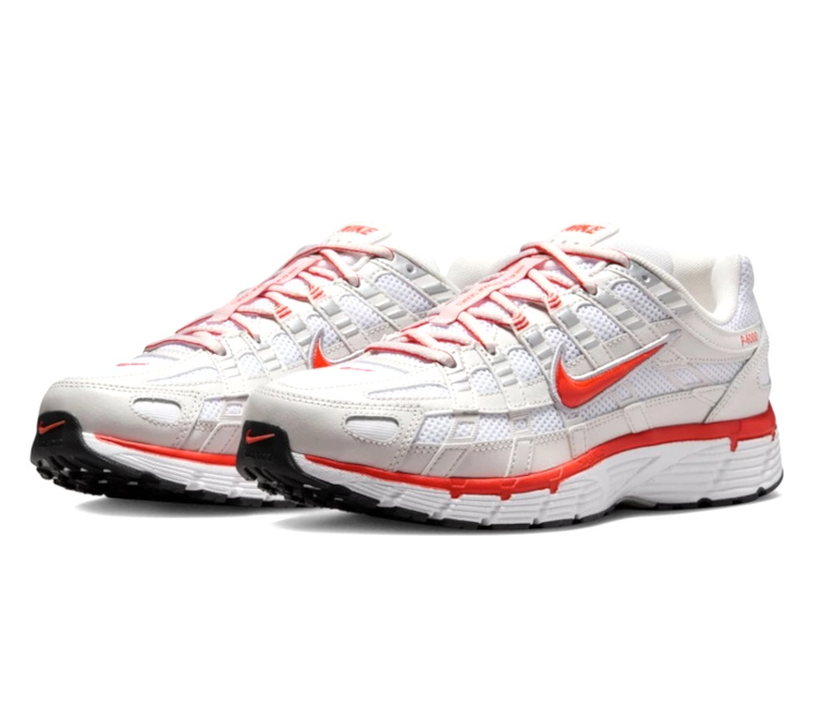 nike p6000 white red