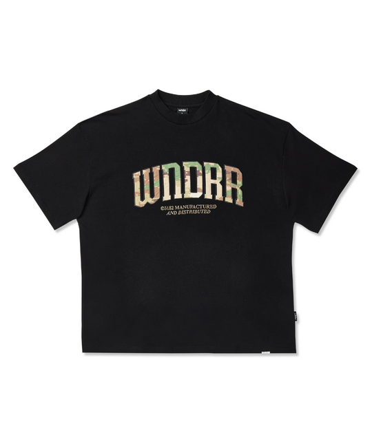 WNDRR Protocol Heavy Weight Tee (Black)