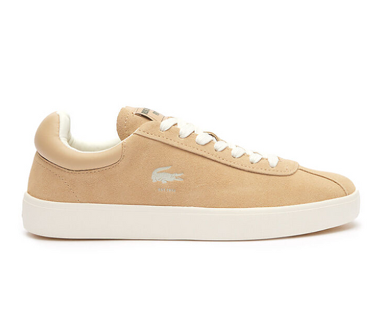 Women’s Lacoste Baseshot 124 2 SFA (Light Brown/Off White)