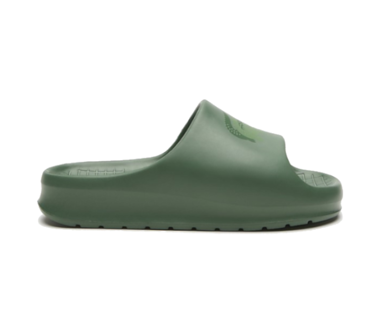 Green lacoste slides online
