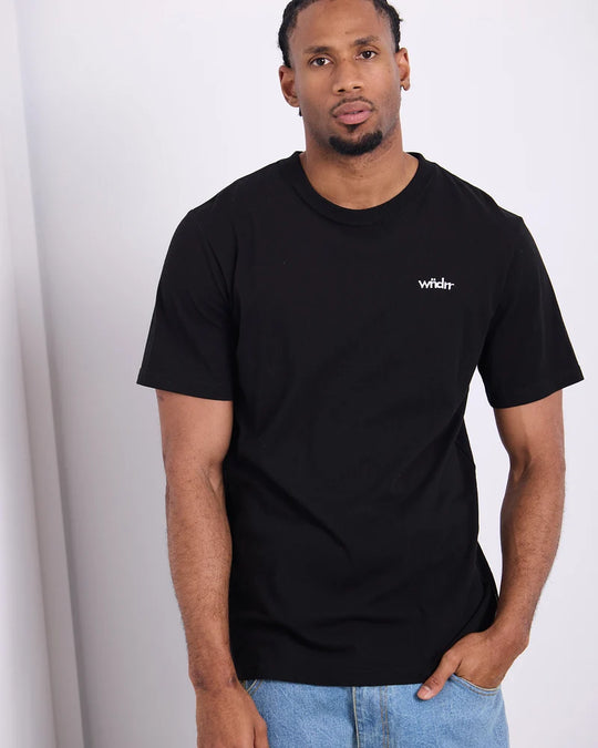 WNDRR Accent Regular Fit Tee (Black)