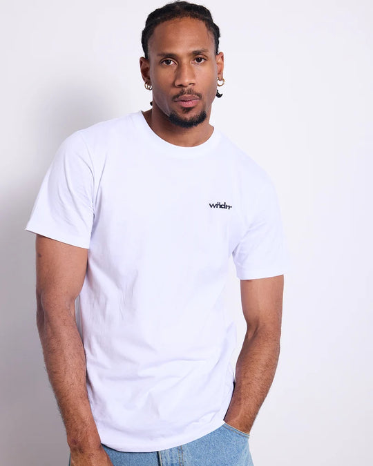 WNDRR Accent Regular Fit Tee (White)