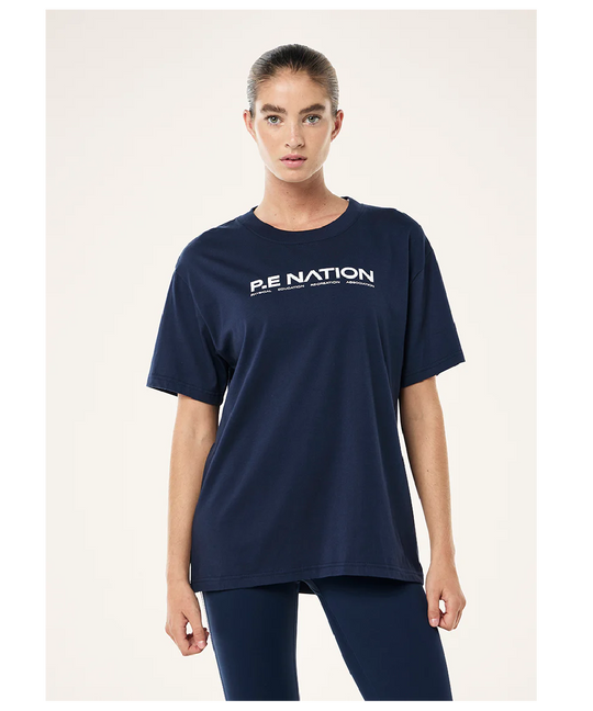 P.E Nation Aero SS Tee (Dark Navy)