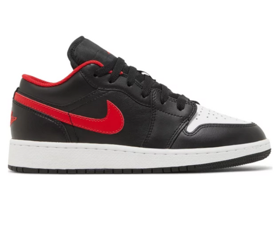 GS Nike Air Jordan 1 Low (Black/Fire Red)