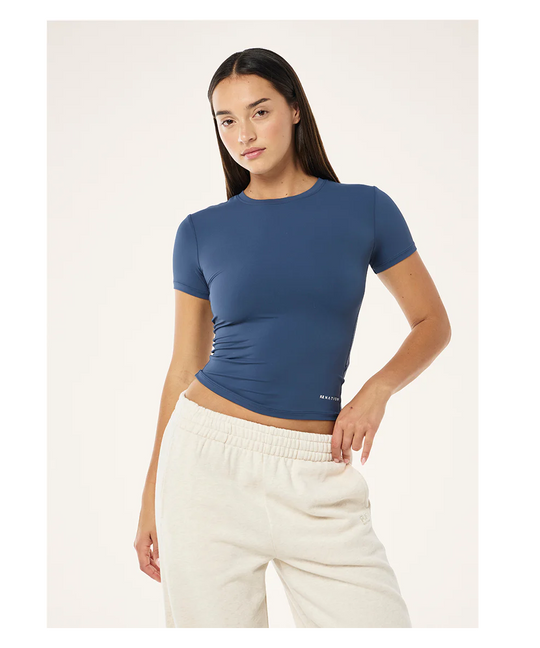 P.E Nation Foundation SS Tee (Vintage Indigo)