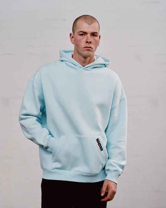 WNDRR Halo Hood Sweat (Baby Blue)