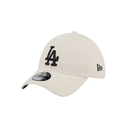 New Era L.A Dodgers 39Thirty Corduroy Stretch Fit (Stone)
