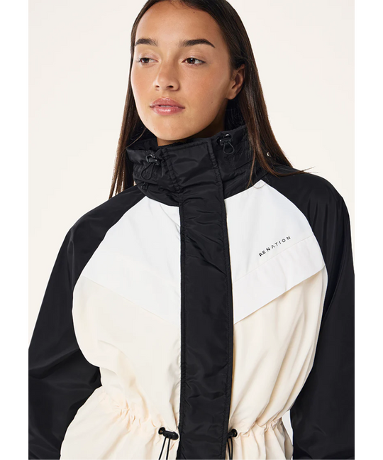 P.E Nation Shelter Jacket (Black/White)