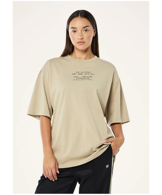 P.E Nation Lamont Tee (Washed Biscuit)