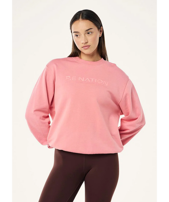 P.E Nation Qualify Sweat (Dusty Pink)