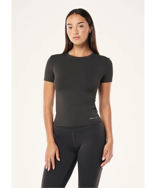 P.E Nation Foundation SS Tee (Caviar)