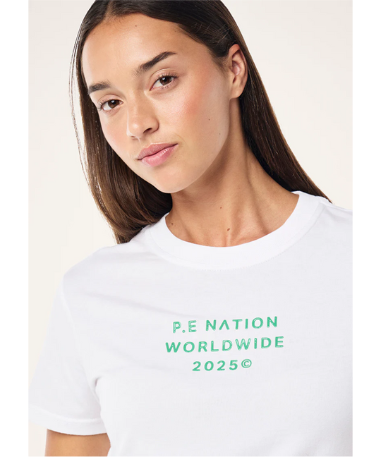 P.E Nation Compact Tee (Optic White)