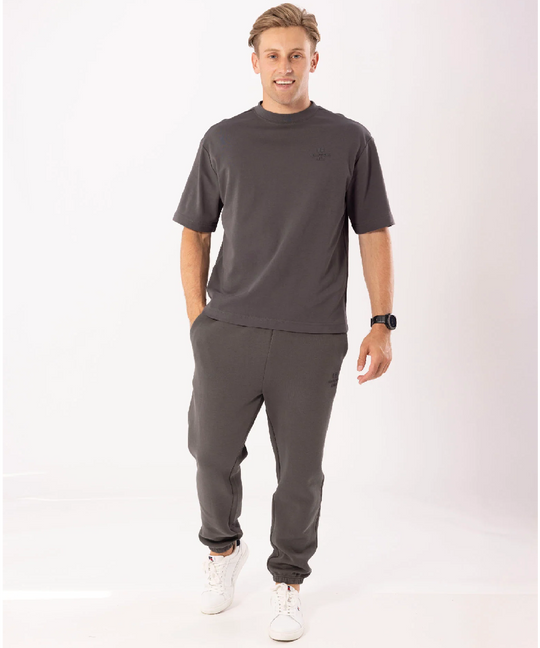 Russell Athletic Cuff Trackpants (Iron)
