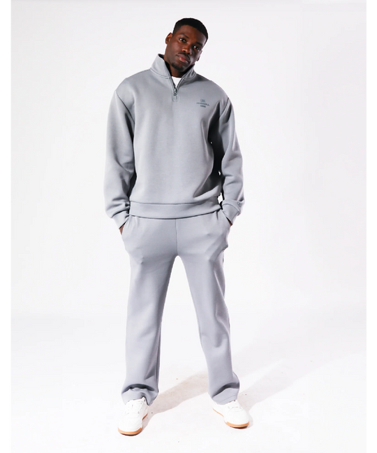 Russell Athletic Quarter Zip (Ash)