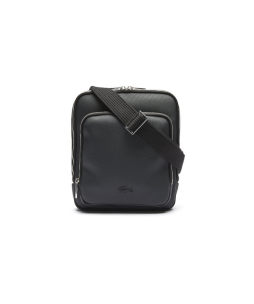  Lacoste Men's Mens Pvc Flat Crossover Bag Cross Body, Noir, One  Size US : Clothing, Shoes & Jewelry