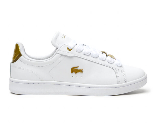 Women's Lacoste Carnaby Pro 123 5 (White/Gold)