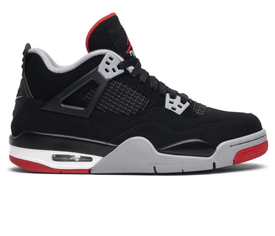 Men's Nike Air Jordan 4 Retro (BRED 2019)