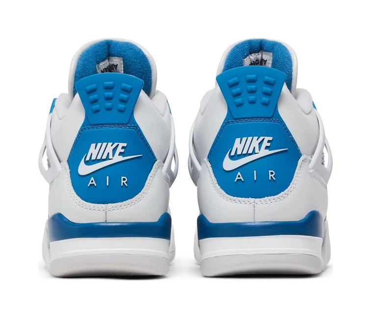 GS Nike Air Jordan 4 Retro Military Blue ShoeGrab