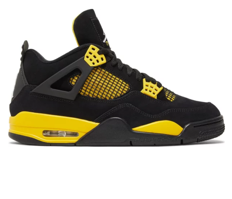 Men’s Nike Air Jordan 4 Retro (Thunder) – ShoeGrab