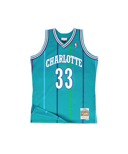 Charlotte Hornets 1992-93 Alonzo Mourning Swingman Jersey